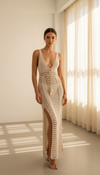 Isla Serafina Crochet Gown
