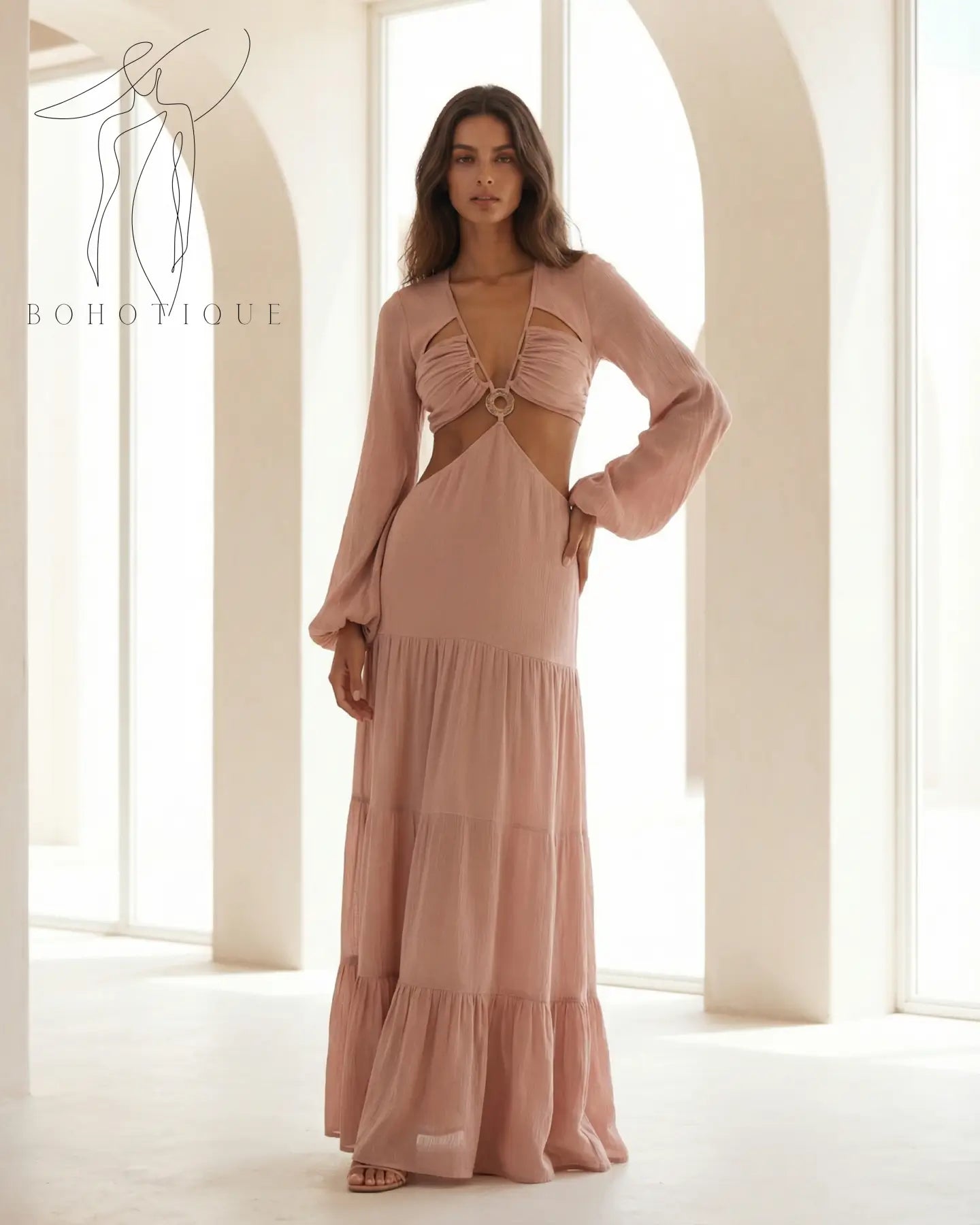 Solara di Siena Gown
